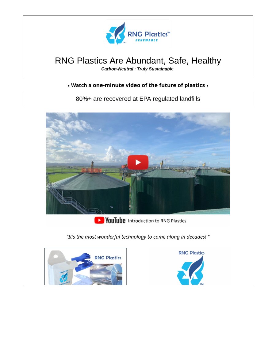 RNG Plastics Are Abundant, Safe, Healthy PDF cover
