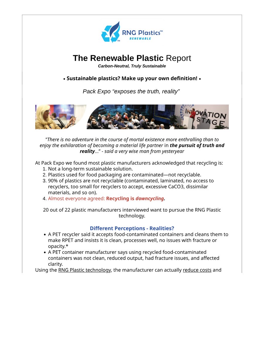 Sustainable Plastics? Make Up Your Own Definition! PDF cover