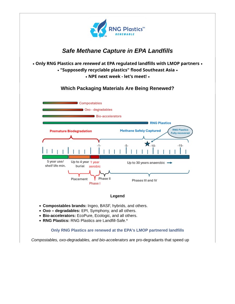 Safe Methane Capture in EPA Landfills PDF cover